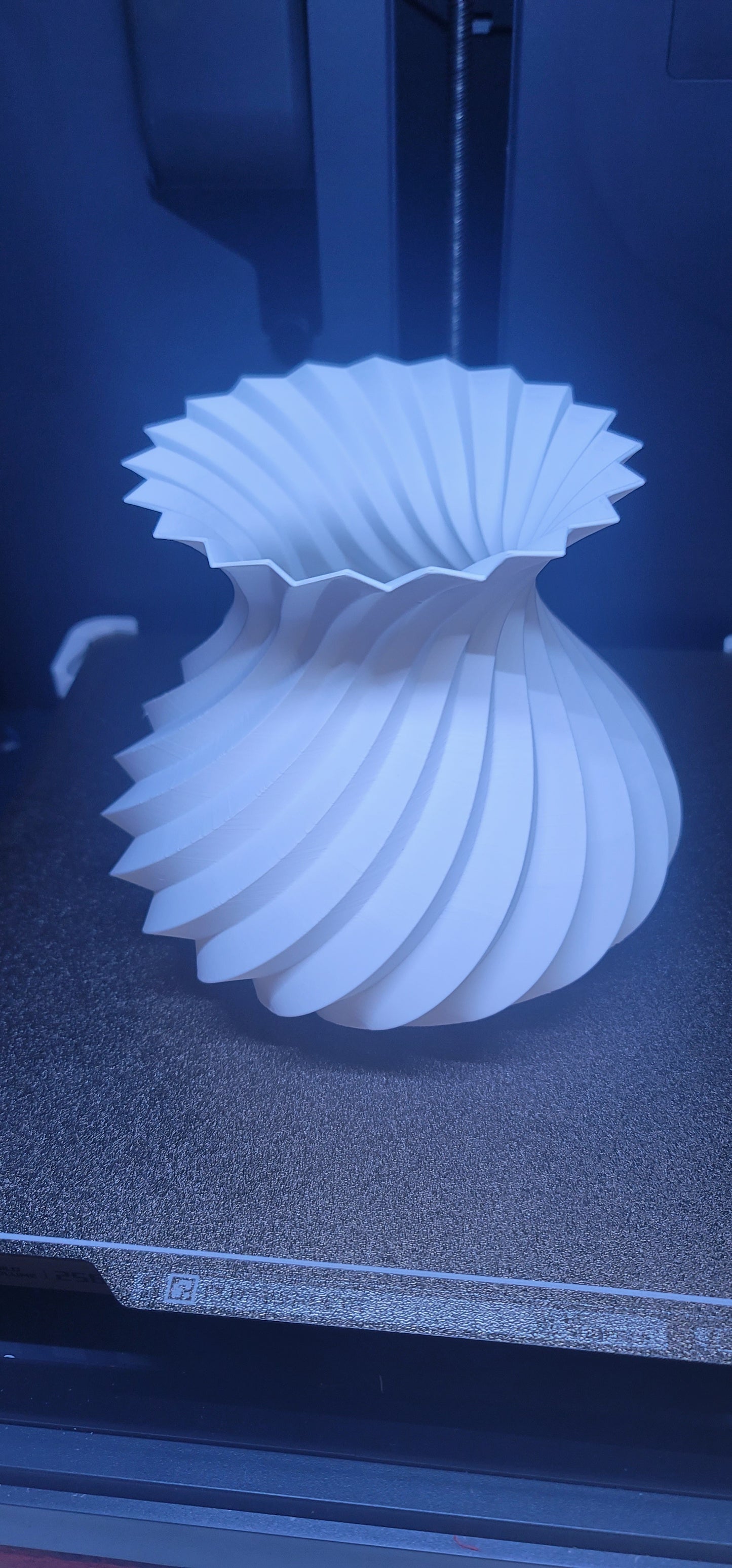 Spiral Vase 3D Printed Modern Home Décor Flower Vase Table Display Handmade