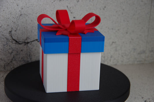 Gift Box with Locking Compartment