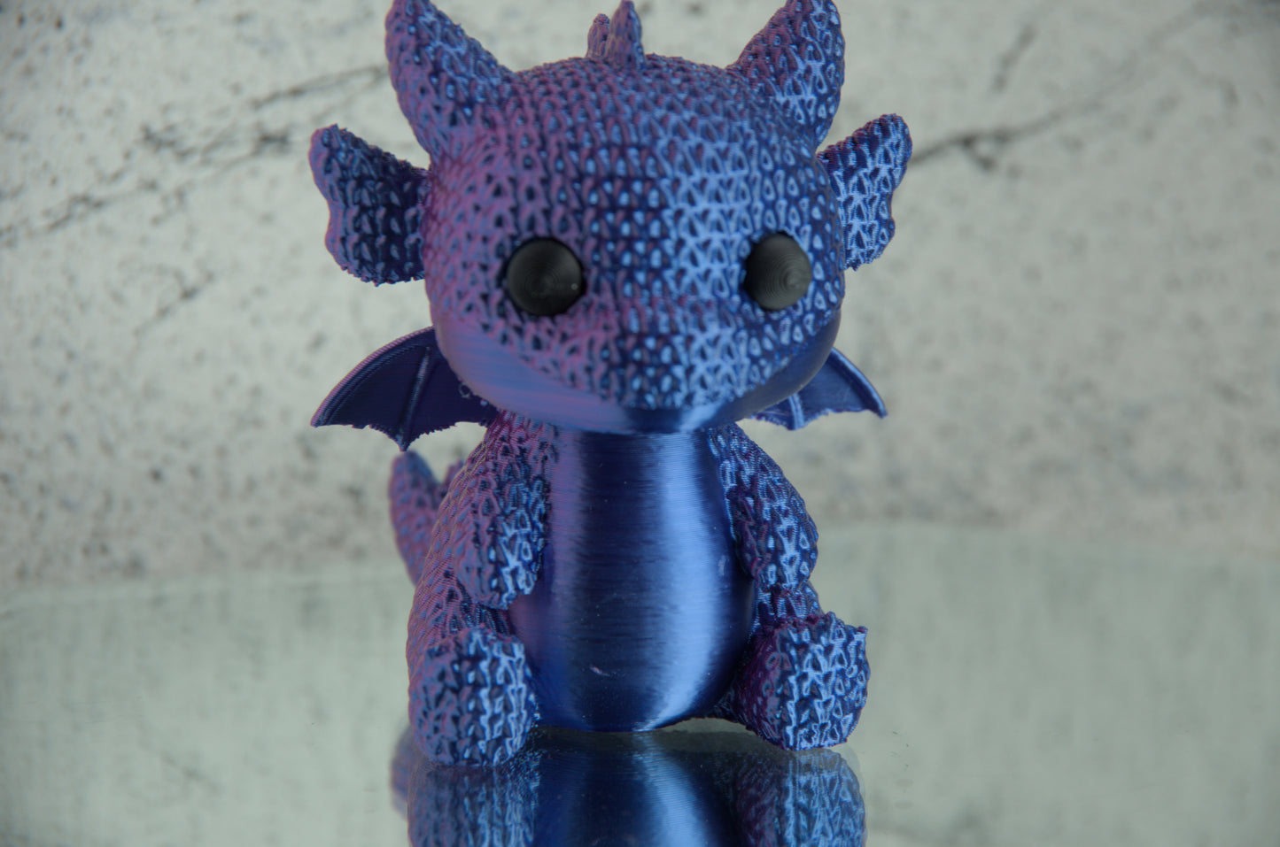 Baby Dragon Figurines 3D Printed Collectible Fantasy Desk Décor Gift Handmade
